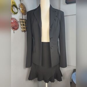 The limited stretch Black Tuxedo Cocktail Suit
